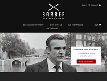 Tablet Screenshot of barber.nl